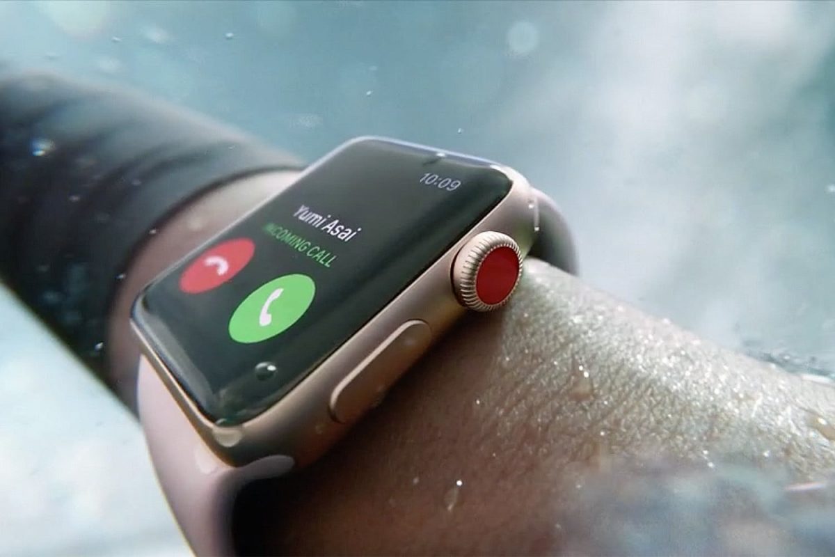 os apple watch waterproof